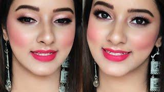 Diwali Makeup Tutorial 2019 | Soft Glam Look | Twilight QueenBee