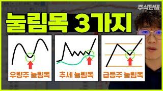 지금 바로 써먹을 수 있는 눌림목 기법 3가지 알려 드립니다! 주식 잘 안되는 분들 이 강의 보세요.. #주식단테