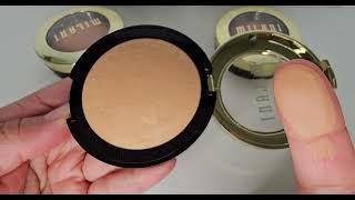 milani cosmetics baked bronzer (soleil - dolce - glow)