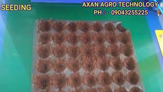 NURSERY SEEDING MACHINE , DRUM SEEDER , AUTOMATIC SEEDING MACHINE , AUTOMATIC SEEDER