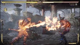 Scorpion Burning Spear 47% Combo (MK 11)