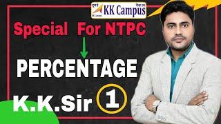 Percentage By K.K. Sir