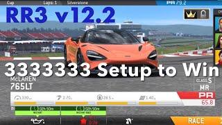 Real Racing 3 RR3 (v12.2) McLaren 765LT: Full Upgrade Tree, Track Day (Longtail Legacy) winning cost