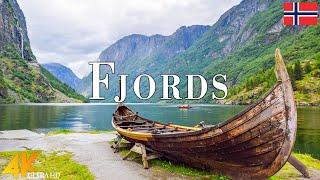 The Fjords 4K Ultra HD • Stunning Footage Fjords, Scenic Relaxation Film with Calming Music.