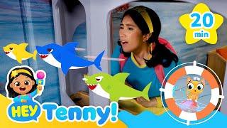 Tenny's Adventure Under Water | Water Park | Nursery Rhymes | Hey Tenny!