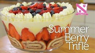 Summer Berry Trifle - In The Kitchen With Kate