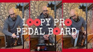 My new pedal board for my Loopy Pro/iPad Rig