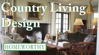 COUNTRY LIVING | Rustic and Timeless Homes