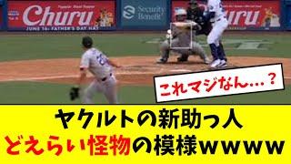 【エグい】ヤクルトの新助っ人、とんでもない逸材だったwwwww