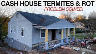 MY FIRST HOME // HUGE REPAIR - TERMITES AND ROT // EP. 9