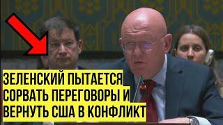 Мир или ПОРАЖЕНИЕ на поле боя - выбор за вами! Выступление Небензи в ООН по Украине