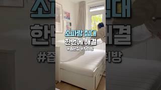 이거 하나로 소파와 침대 둘다 해결 #공간활용가구 #감성인테리어