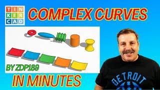 Tinkercad Complex Curves in Minutes! Fancy Car Hoods & More by ZDP189