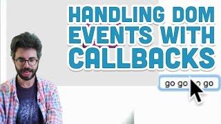 8.4: Handling DOM Events with Callbacks - p5.js Tutorial