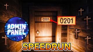 I FOUND 201 DOOR ! SPEEDRUN WITH ADMIN PANEL IN DOORS FLOOR 2 │WORLD RECORD SPEEDRUN *22:11* │ROBLOX