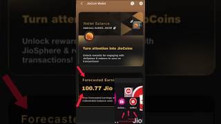 100 Jio Coin kaise earn kiya | jio coin kaiseearn kare#jiocoin#stockmarket#trading