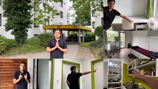 My 255 € Student Dorm in Germany | Student Hostel Tour Germany| Student Accommodation in Germany