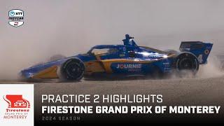 Practice 2 Highlights | 2024 Firestone Grand Prix of Monterey at Laguna Seca | INDYCAR