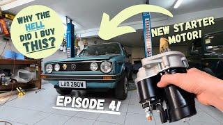 NEW STARTER MOTOR FOR THE GOLF GLi! Ep.4