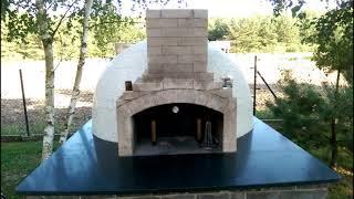 Piec Do Pizzy Opalany Drewnem,  Building a Pompeii Pizza Oven