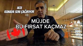 FIRSAT KANADA’YA TURİST VİZESİYLE GİT 3 YILLIK ÇALIŞMA İZNİNİ AL(Müjde Süre Uzatıldı)