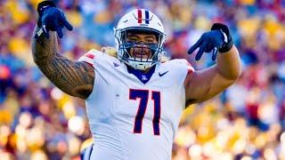 Jonah Savaiinaea College Football Highlights | 2025 NFL Draft Film | Arizona Tackle