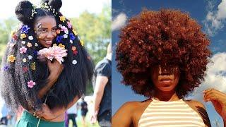 Beautiful Natural Afro-Textured Hair #naturalhairgoals