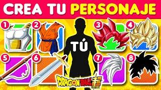 Crea tu Personaje de Dragon Ball ¿Serás un Saiyajin?  Quiz anime | Dragon Ball trivia | SOR anime