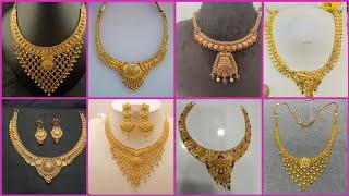 Latest Gold Choker Necklace Designs/Latest Gold Necklace Designs Light Weight