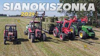 ️Sianokiszonka 2024!??️Chłopcy oporowcy Pierwsi we wsi!!!!️Zetor Johndeer Belarus i c360