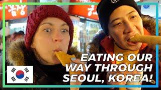 SEOUL FOOD GUIDE, Kwang Jang Market and Noryangjin Fish Market // SO MUCH FOOD - Wriggling Octopus!