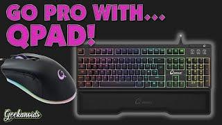 QPAD MK-75 Pro Mechanical Gaming Keyboard & DX-120 Gaming Mouse Review