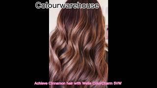 #wellahair Achieve Cinnamon Hair with Wella 5WV Cinnamon Hair Dye