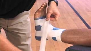 How to Tape an Ankle (Quick & Easy Demonstration)