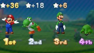 Mario Party 10 - Mario vs Luigi vs Yoshi vs Spike - Airship Central