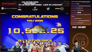 SUPER BIG WIN LA SHINING KING! #Aparate #Pacanele #Slots #bigwin #live