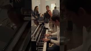 They weren’t expecting this #abba #piano #winnertakesitall