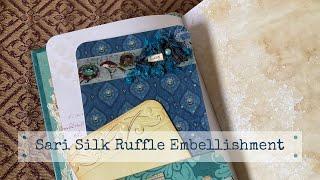 Sari Silk Ruffle
