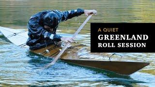 A quiet Greenland roll session
