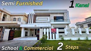 1 Kanal SEMIFURNISHED-OWNER'S BUILT Superb House For Sale Bahria Town Islamabad