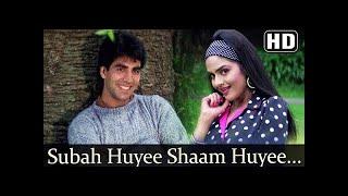 Subah Huyee Shaam Huyee Dil Ne Tujhko Yaad  Elaan  Akshay Kumar  Madhoo  Popular Songs