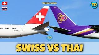 Swiss Air Vs Thai Airways Comparison 2021!