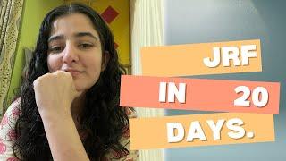 CRACK JRF IN 20 Days || last days strategy || UGC NET 2025