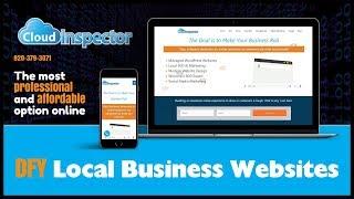 Done For You Local Business Websites - Cloud Inspector Web Design