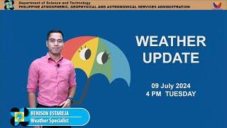 Public Weather Forecast issued at 4PM | July 09, 2024 - Tuesday