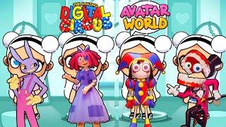 THE AMAZING DIGITAL CIRCUS IN AVATAR WORLD  | POMNI, JAX AND RAGATHA AND CAINE | TOCABOCA | STORY