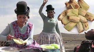 HUMITAS DULCES DE CHOCLO AL HORNO CASERO - CHOLITA JULIA