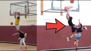 The Highest Jumper On YouTube Gets CHEAP SHOTTED Out The Air