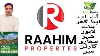 Safari Garden Housing Society Part 2 | Raahim Property