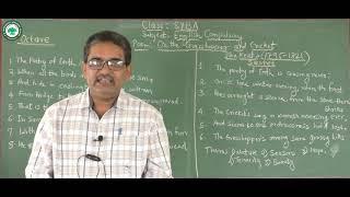 S.Y.B.A. (English) || Topic: Grasshopper & Cricket || By Prof. Deokar Sunil